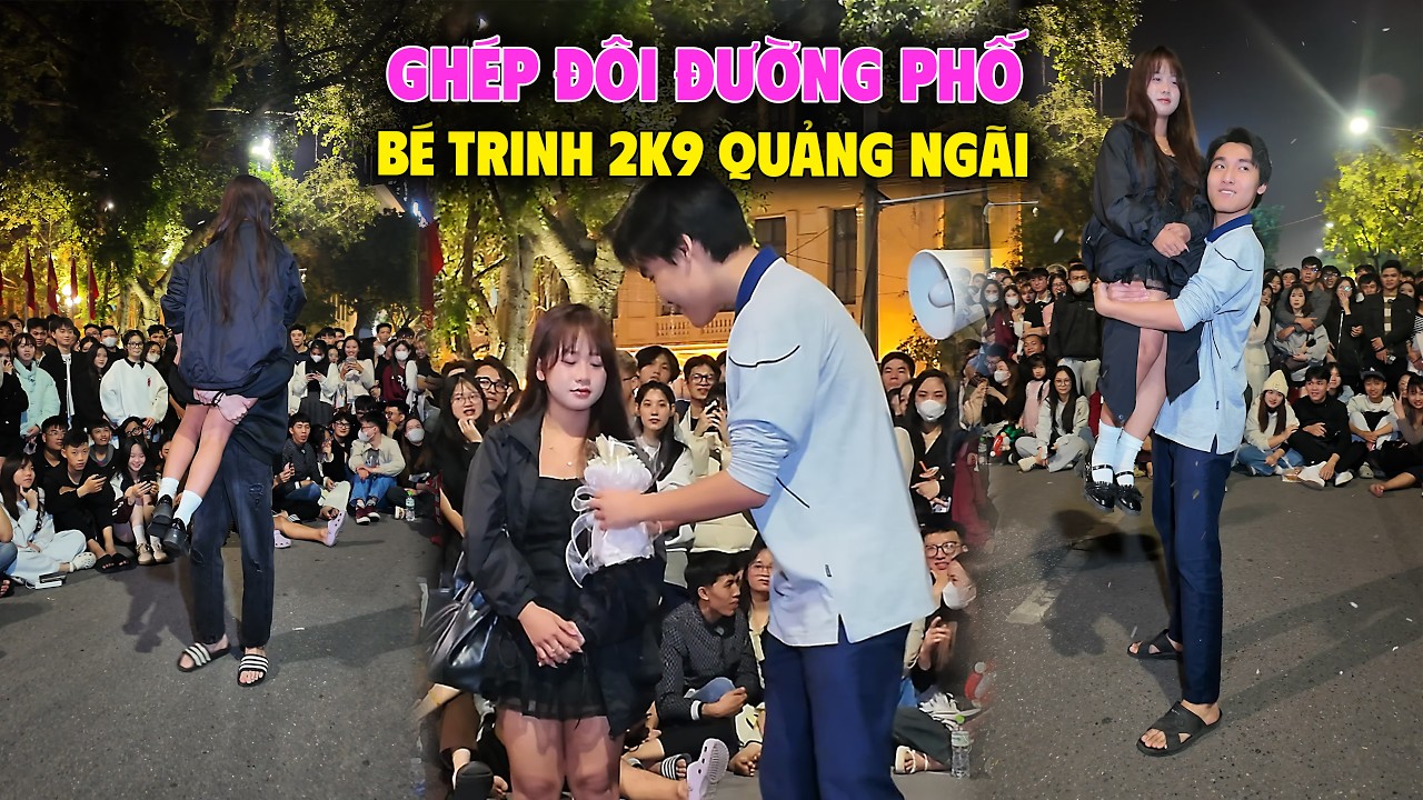 Bé Trinh 2k9 đến từ Quảng Ngãi, nhỏ nhắn, xinh kute làm dàn Boy Phố mê mẩn và lên Ghép Đôi vội luôn
