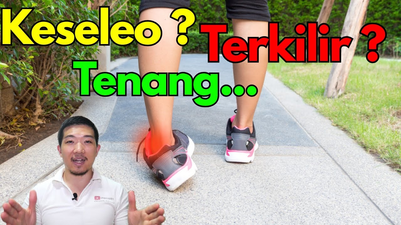 Pergelangan kaki 🦶🏻 KESELEO / TERKILIR ? Tenang...