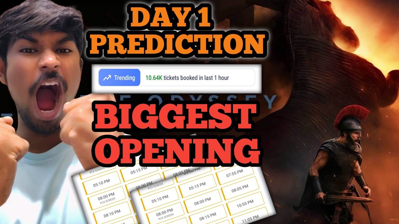 THE ODYSSEY DAY 1 COLLECTION PREDICTION l DAY 1 COLLECTION // CHINTU BRO 🔥🔥