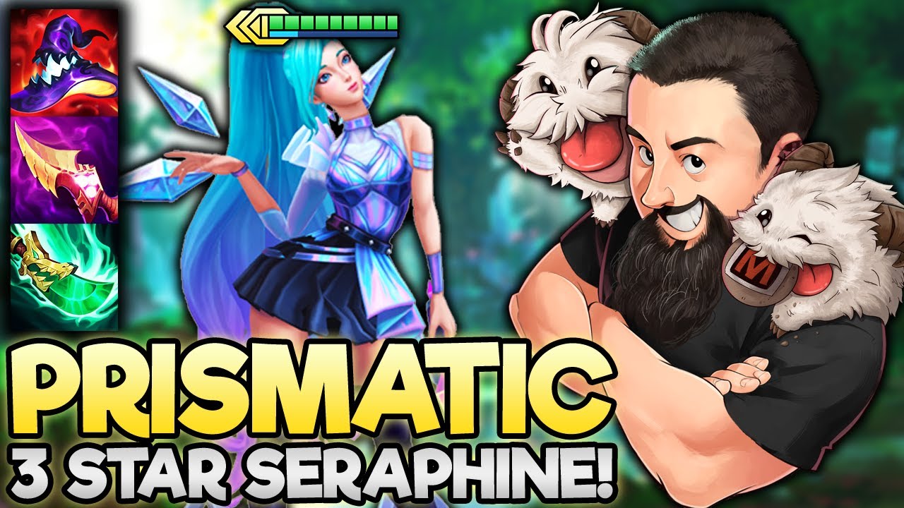 3 Star Seraphine - Prismatic Symphony? I'm Down!! | TFT Remix Rumble | Teamfight Tactics