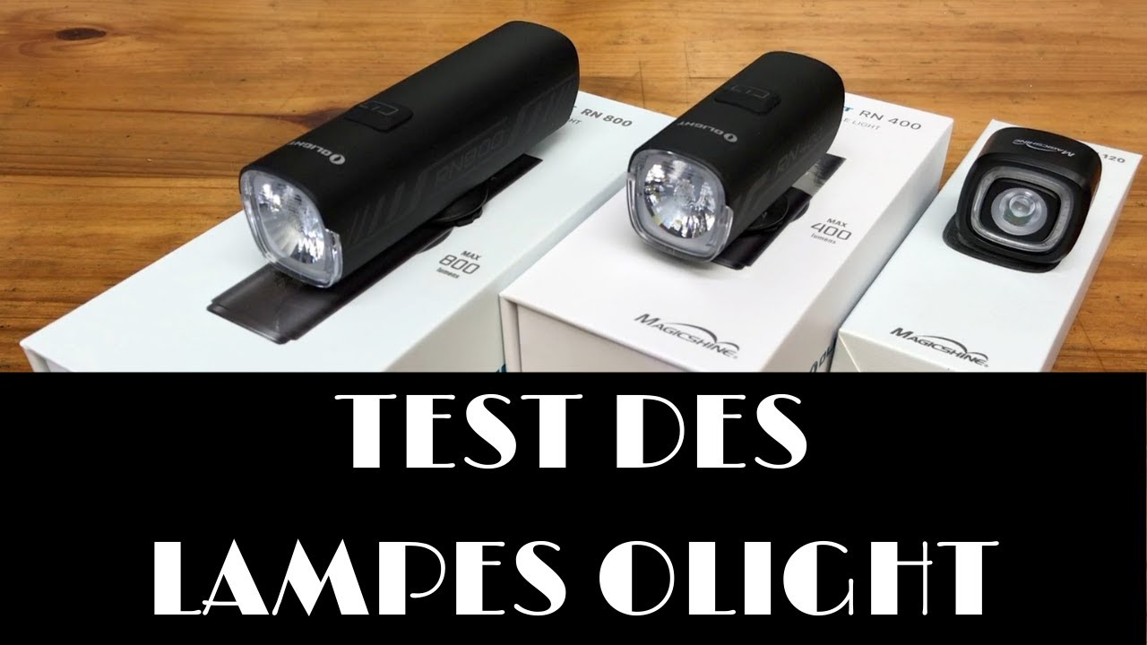 Test des lampes Olight