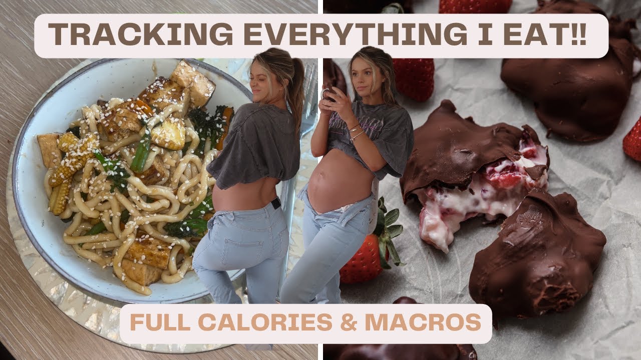 TRACKING EVERYTHING I ATE TODAY | Full calories & macros