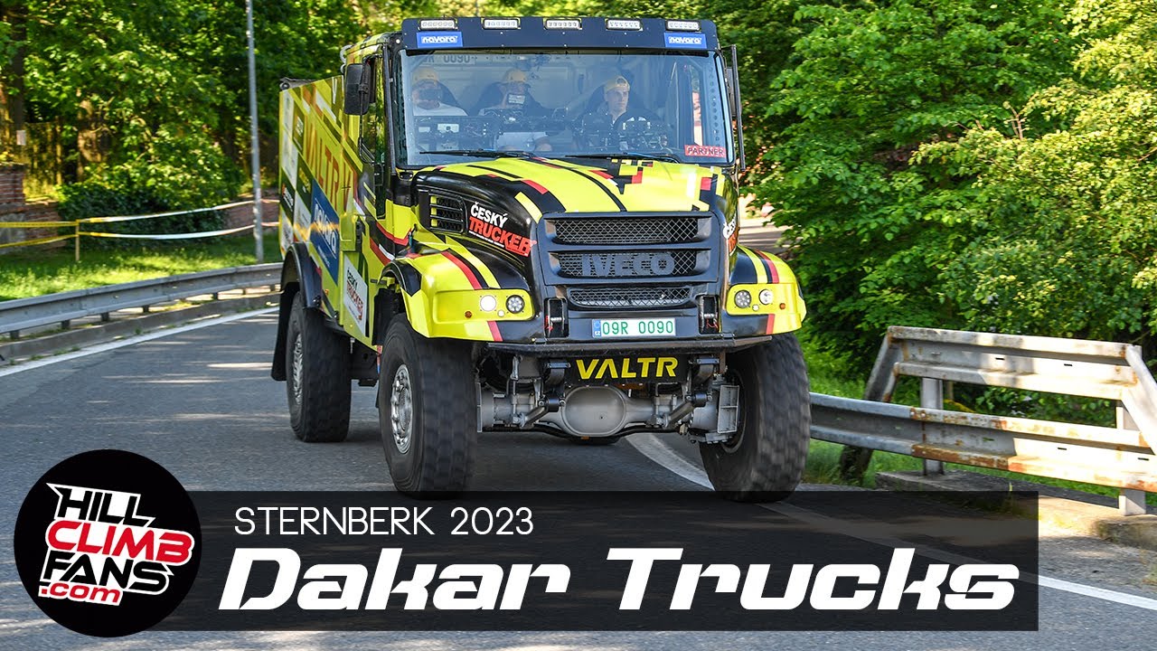 Dakar Trucks at Hill Climb | Hill Climb Sternberk 2023 ☆