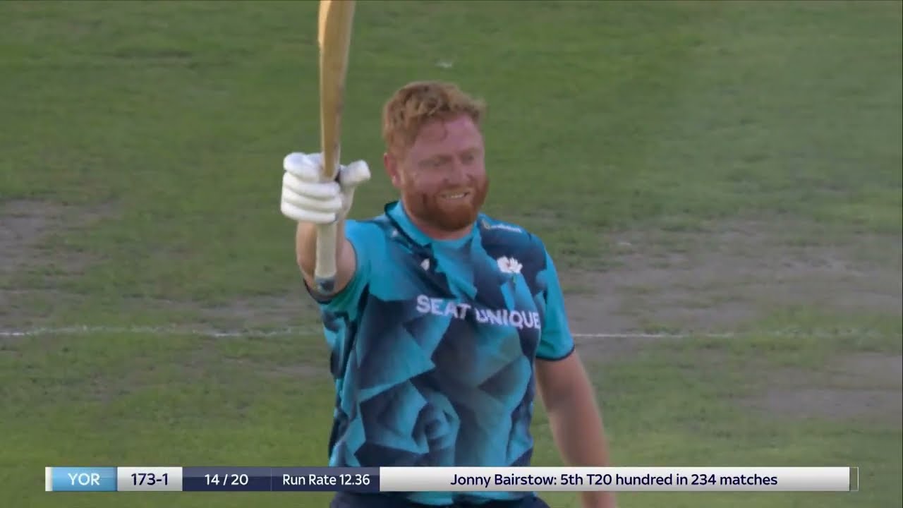 116 runs off just 51 balls! | JONNY BAIRSTOW Hits RECORD-BREAKING SCORE in a Roses T20
