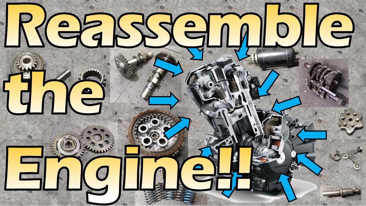 CBR300R - How to Reassemble the Engine