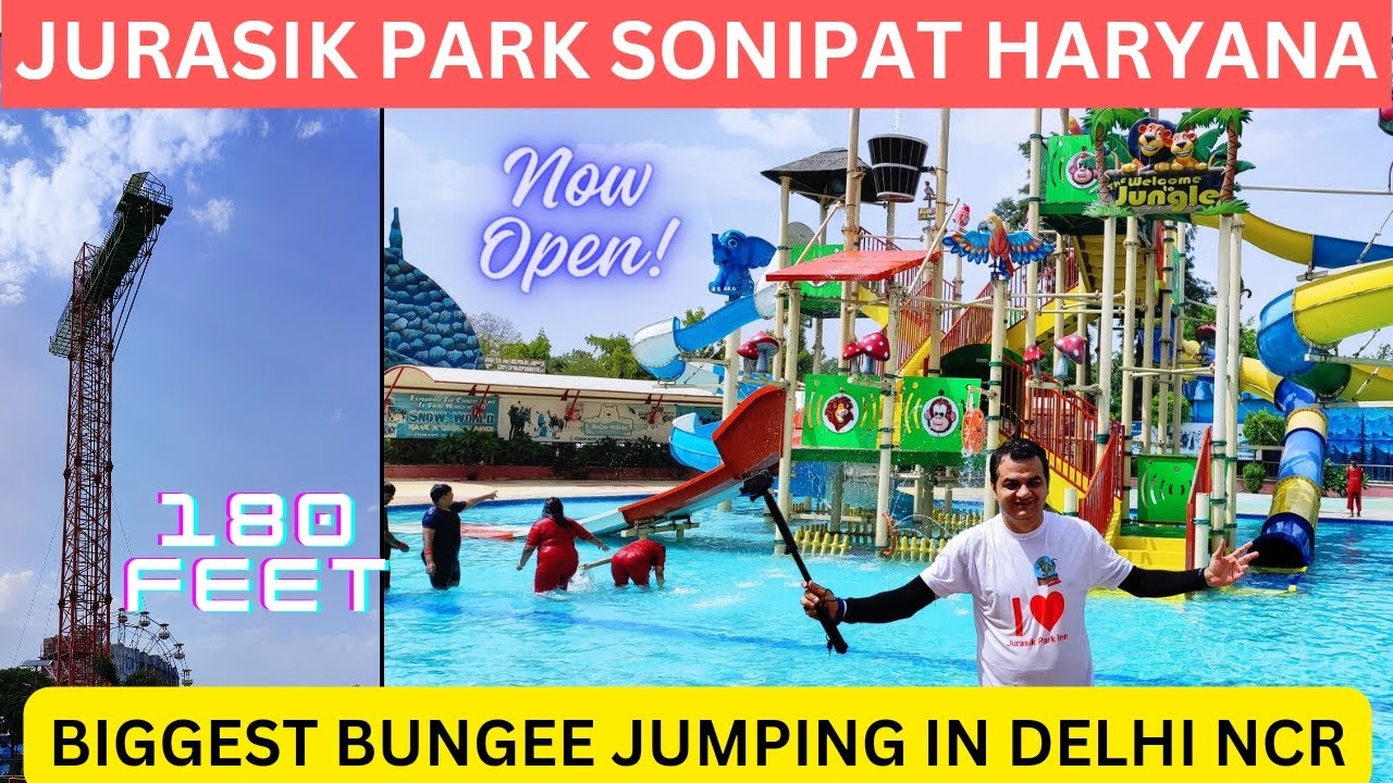 Jurasik park sonipat 2024 / jurasik water park sonipat haryana Jurassic park murthal haryana