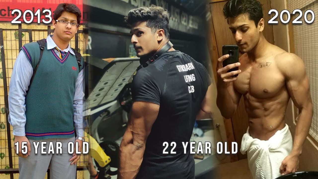 My 7 Year Natural Transformation Journey - 15-22 Years Old | Fat To Aesthetic | Siddhant Rai Sikand