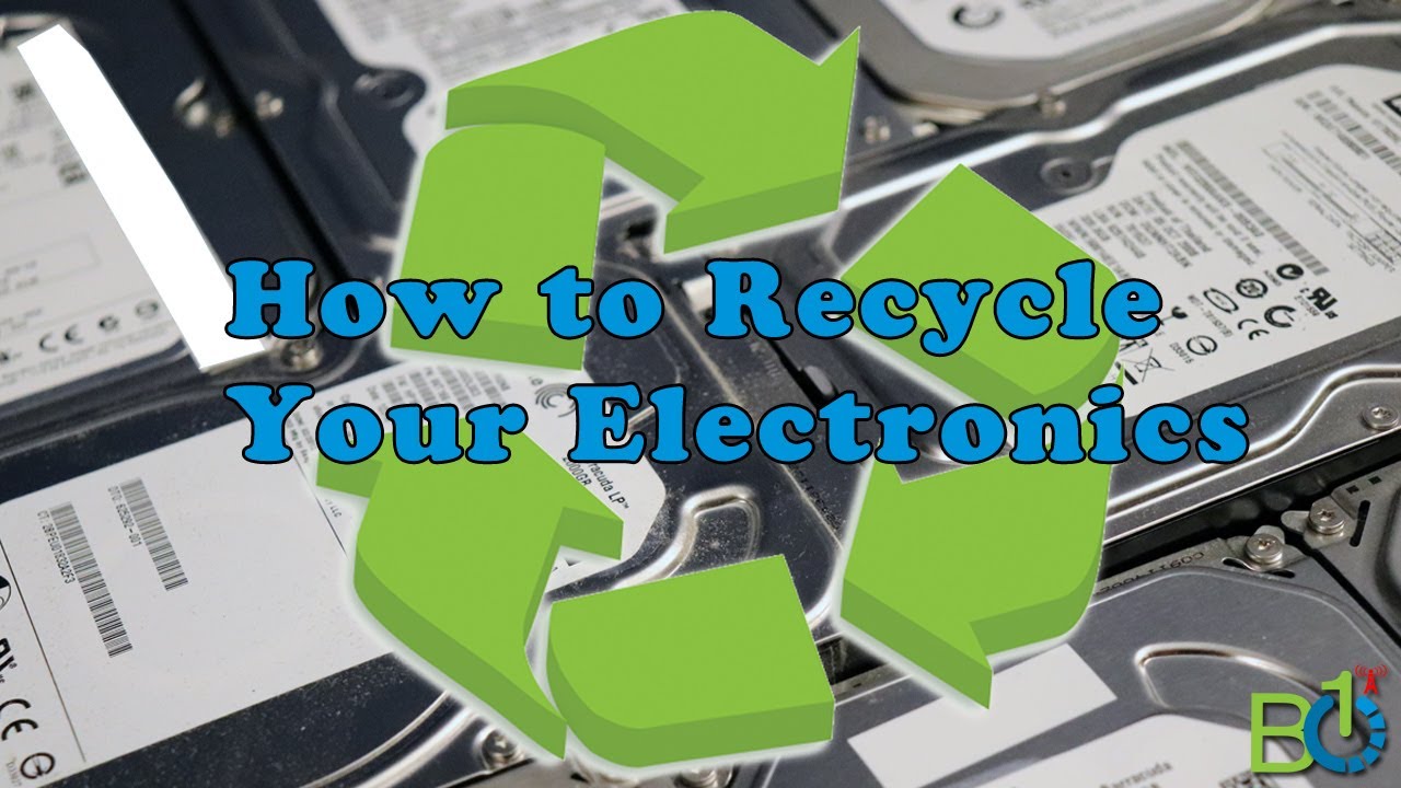 How to recycle your electronics?