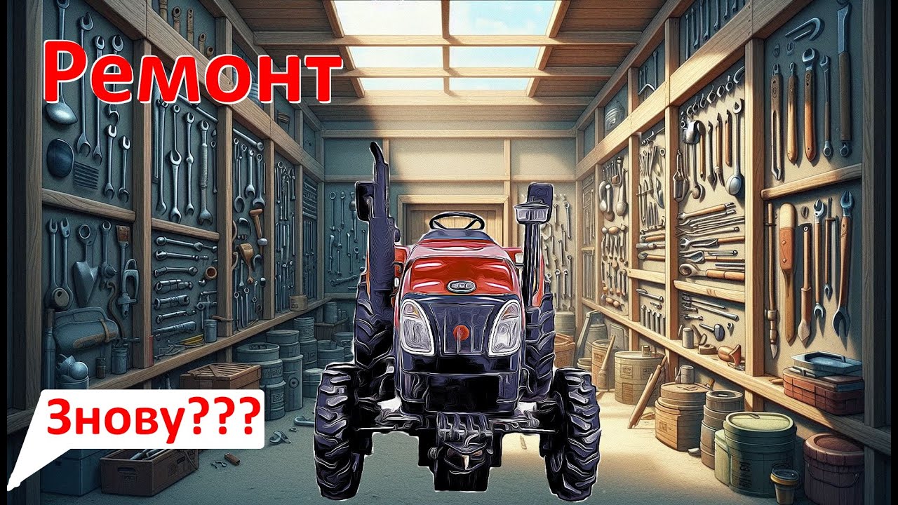 Знову ремонт YTO 244 SX. Нові поломки?..  @SerG
