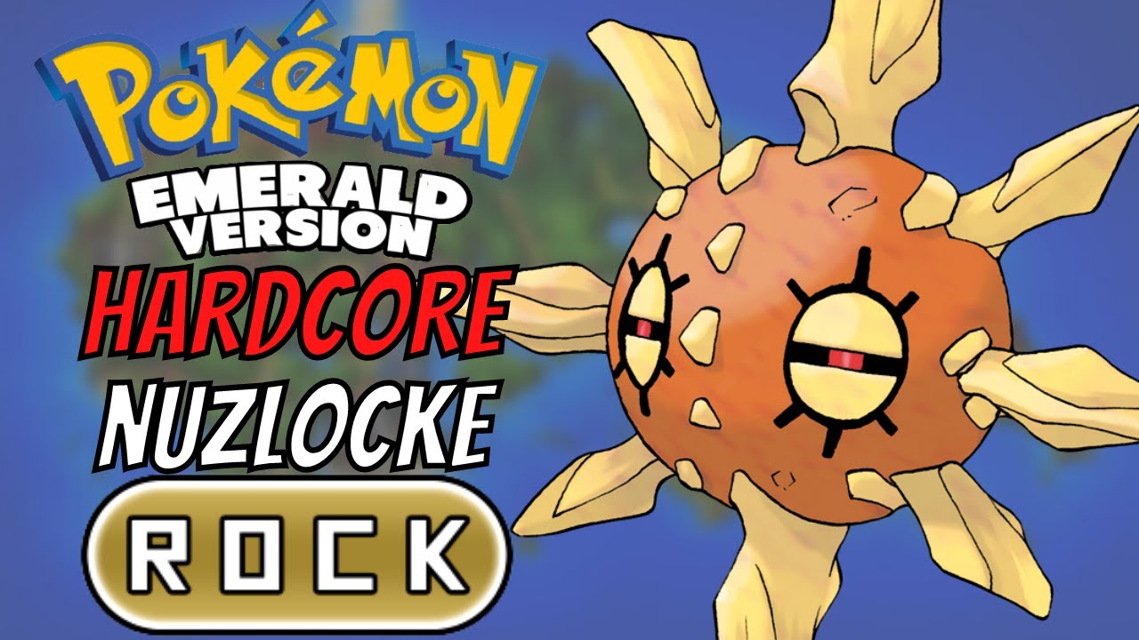 Pokemon Emerald Hardcore Nuzlocke - Rock Types Only! (No Items, No Overleveling)