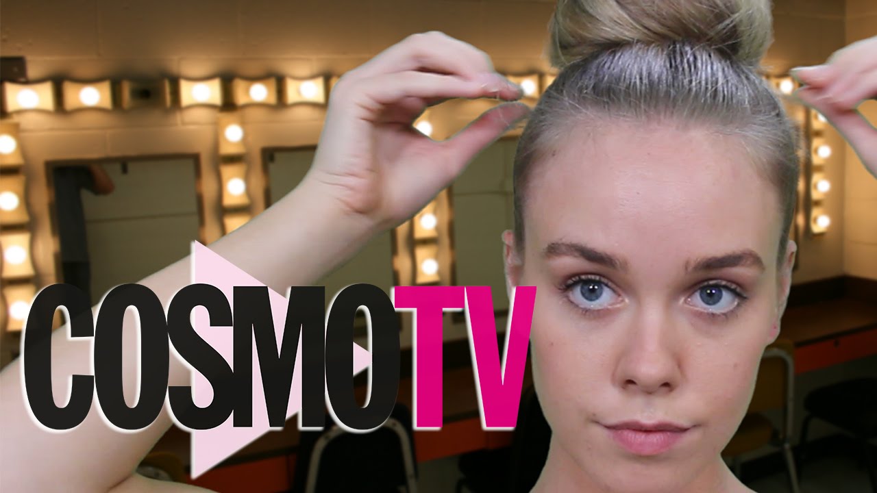 Oscars beauty how-to: Red carpet top knot | Tutorials | Cosmopolitan Australia