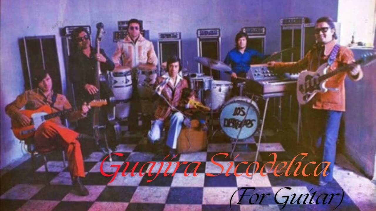 Los Destellos de Enrique Delgado - Guajira Sicodelica // Backing Track for Guitar
