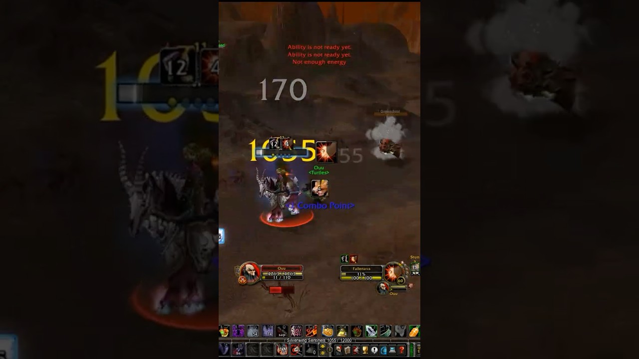 tauren druid jumped in to help his friend 