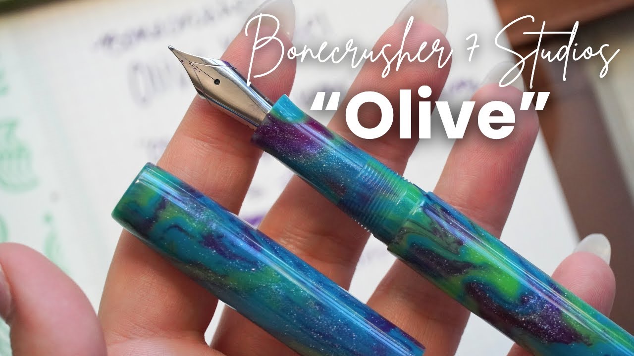 Модель Bonecrusher 7 Studios «Olive» в индивидуальном цвете! | Новый день пера!