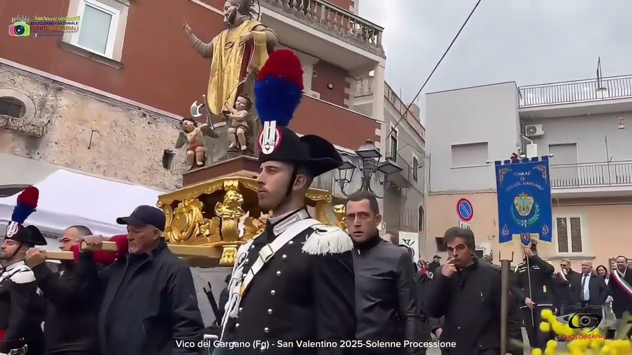 Vico del Gargano (Fg) - San Valentino 14 Febbraio 2025-Solenne Processione