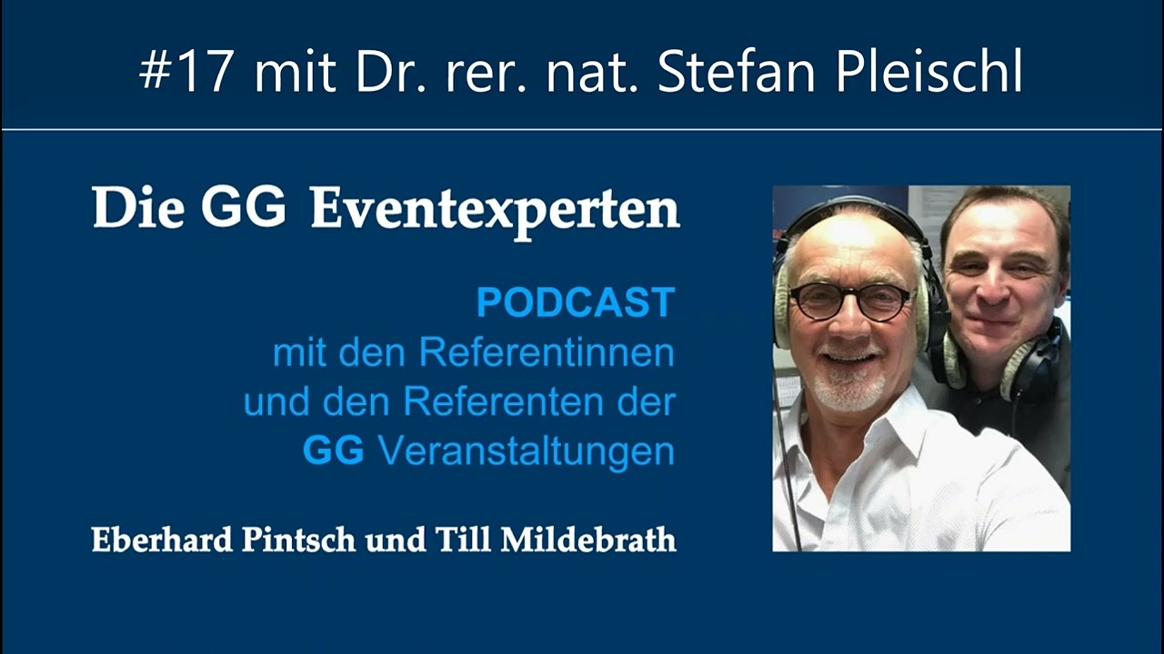 #17 mit Dr. rer. nat. Stefan Pleischl. Interview zum Vortrag vom 19.01.23
