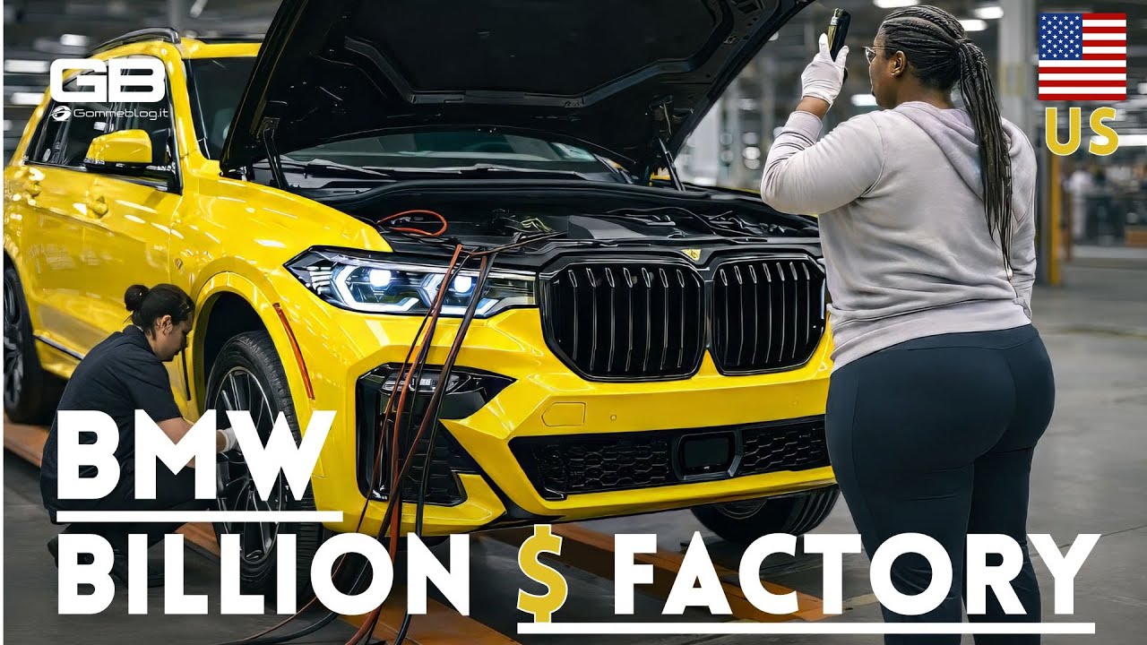 Крупнейший завод BMW в США 🇺🇸 Как создаётся X7 (полный документальный фильм)