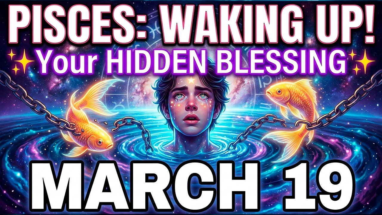 🚨 РЫБЫ: Они наконец-то ПРОСЫПАЮТСЯ! ✨ Ваше СКРЫТОЕ БЛАГОСЛОВЕНИЕ на 19 марта 🌊🔮
