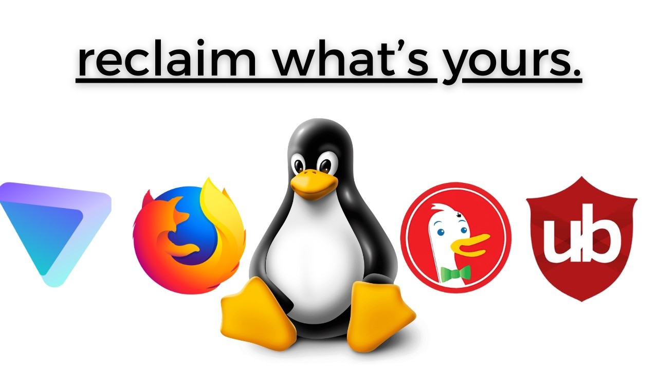 a NON-TECHNICAL guide to staying private online, for free.