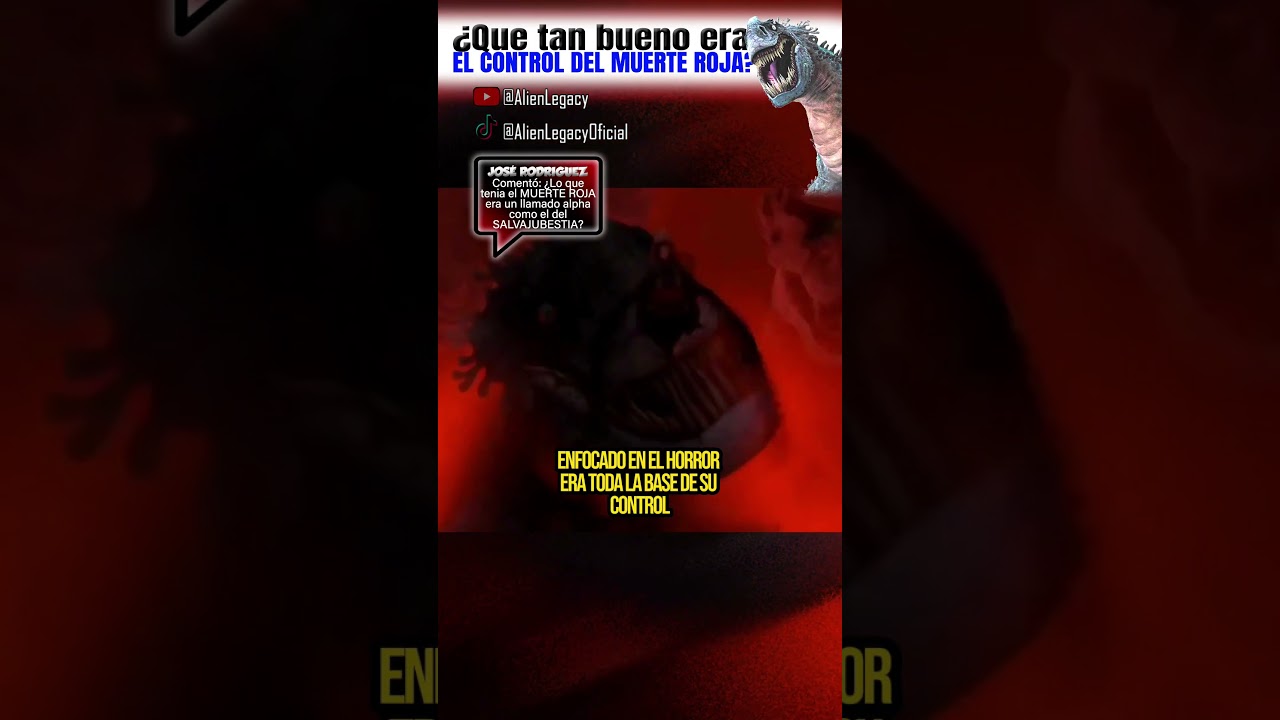 ¿Como era el control ALPHA del muerte roja? 