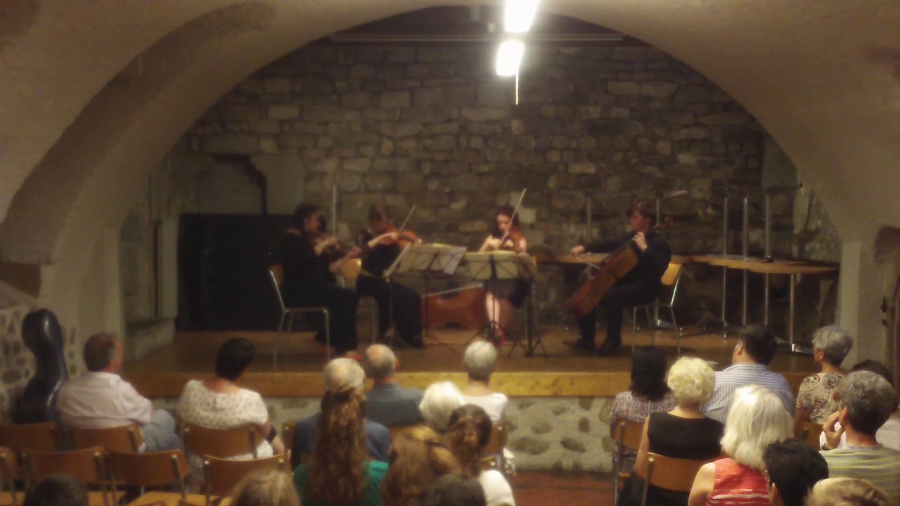 Prandeus Quartet: Felix Mendelssohn- Opus 12 Quartet,  4. Molto Allegro e vivace