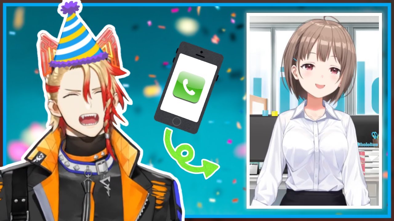 Axel got a BIRTHDAY CALL from Nodoka!