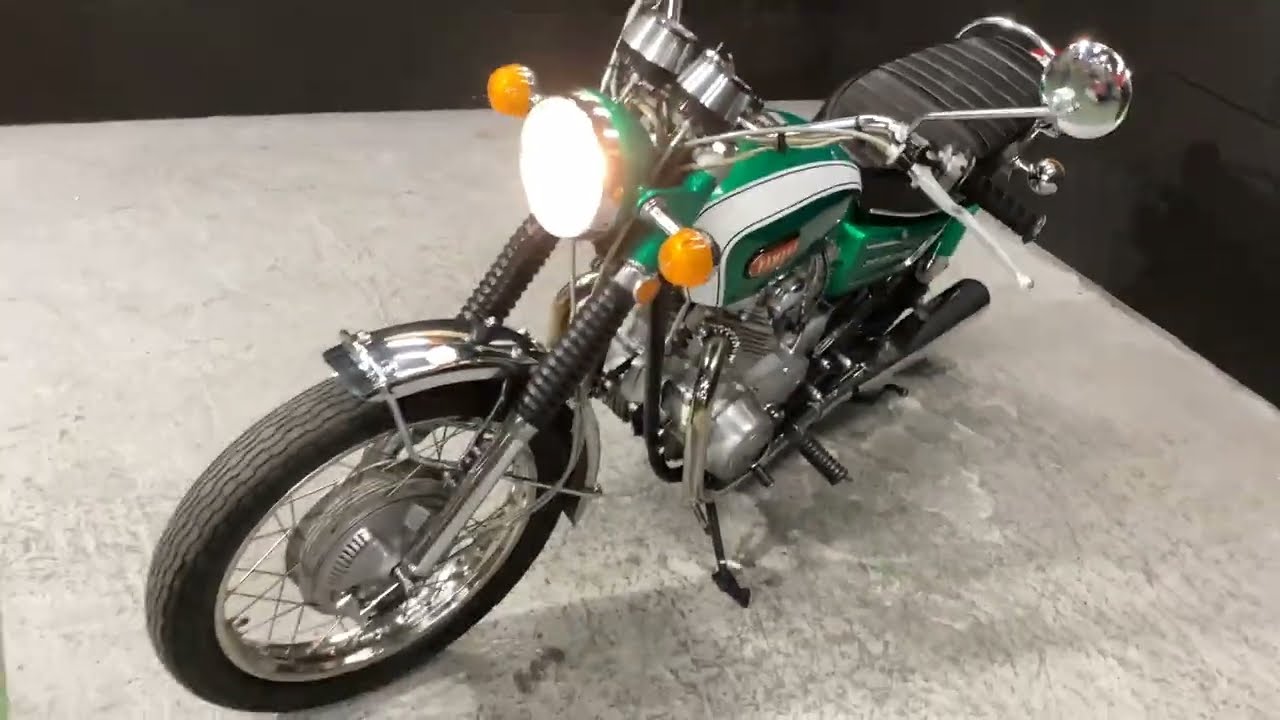 XS650　ヤマハ初の4ストモデル「XS1」のマイナーチェンジモデルです！スリムでスタイリッシュなデザインで、格好良いバイクです！【エンジン始動動画】