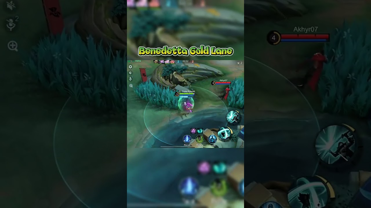 Begini main Benedetta di Gold Lane #mobilelegends #mlbb