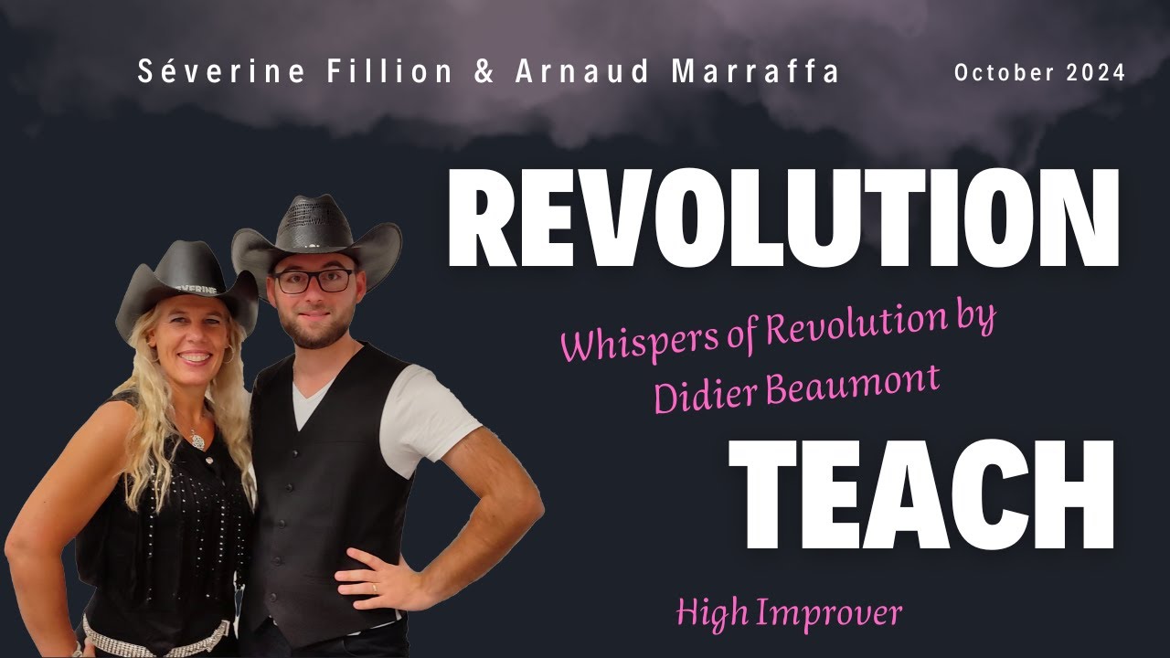 REVOLUTION - Line Dance TEACH français & English