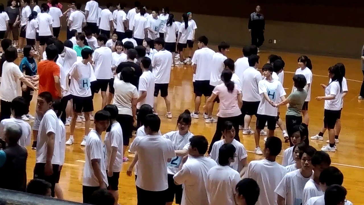 高校最後の体育祭｡フォークダンス｡