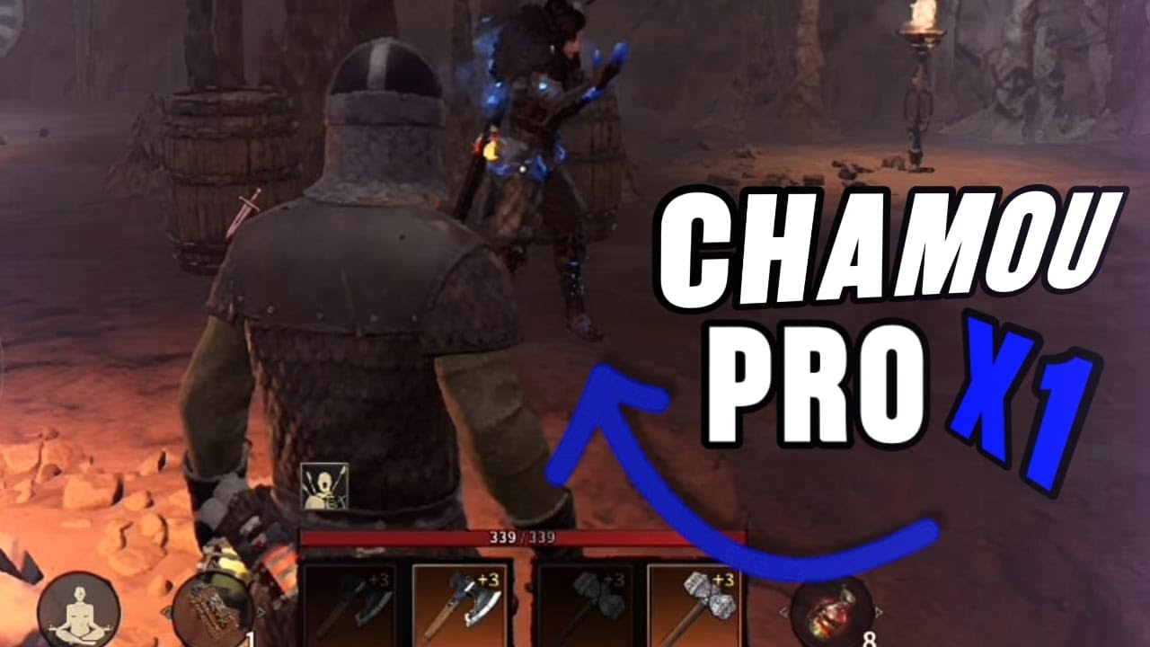 MELHOR BUILD PRO BÁRBARO (ME DESAFIARAM NA PARTIDA) - ABYSS OF DUNGEONS