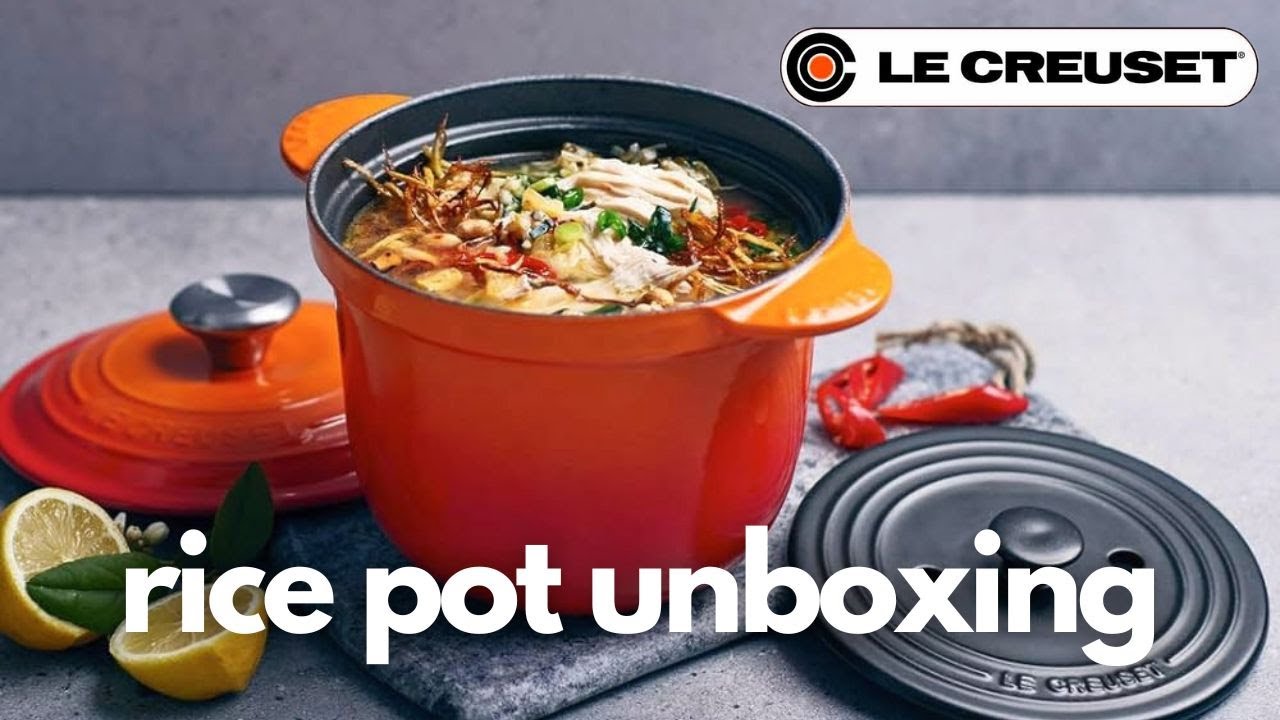 Le Creuset Rice Pot | Unboxing  | ココット・エブリィ 18 ｜ル・クルーゼ