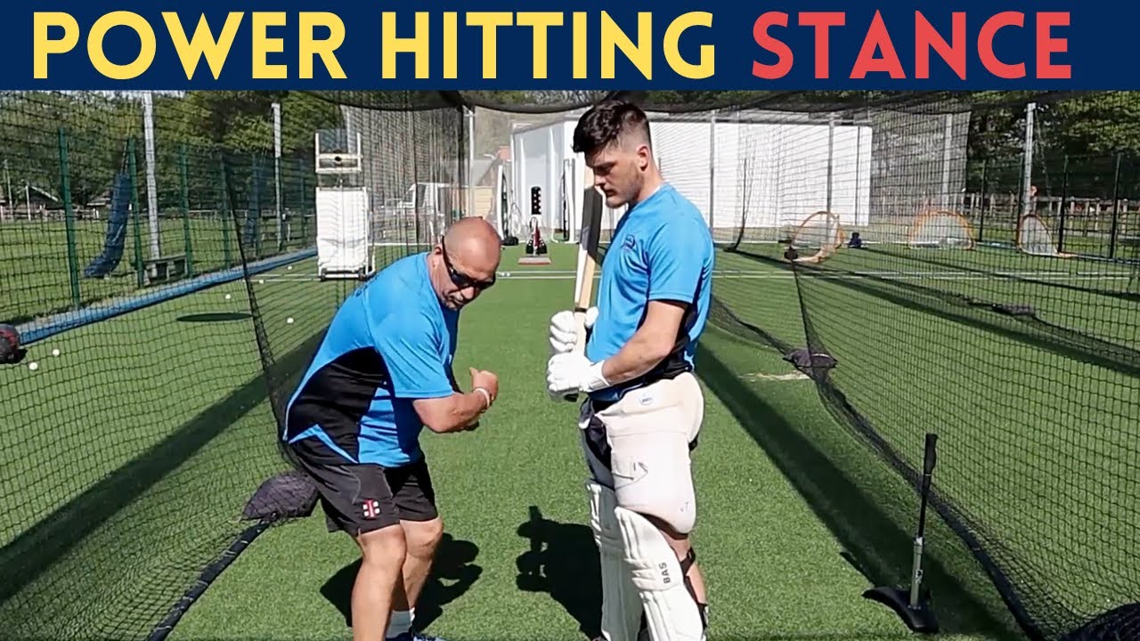Power Hitting STANCE: Julian Wood Batting Masterclass | How To Bat In Cricket & Hit Fours and Sixes