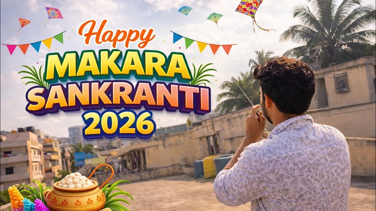 Happy Makara Sankranti 2026 🪁 #MakaraSankranti2026 #FestivalVlog #DailyVlogs #IndianVlogger #friends