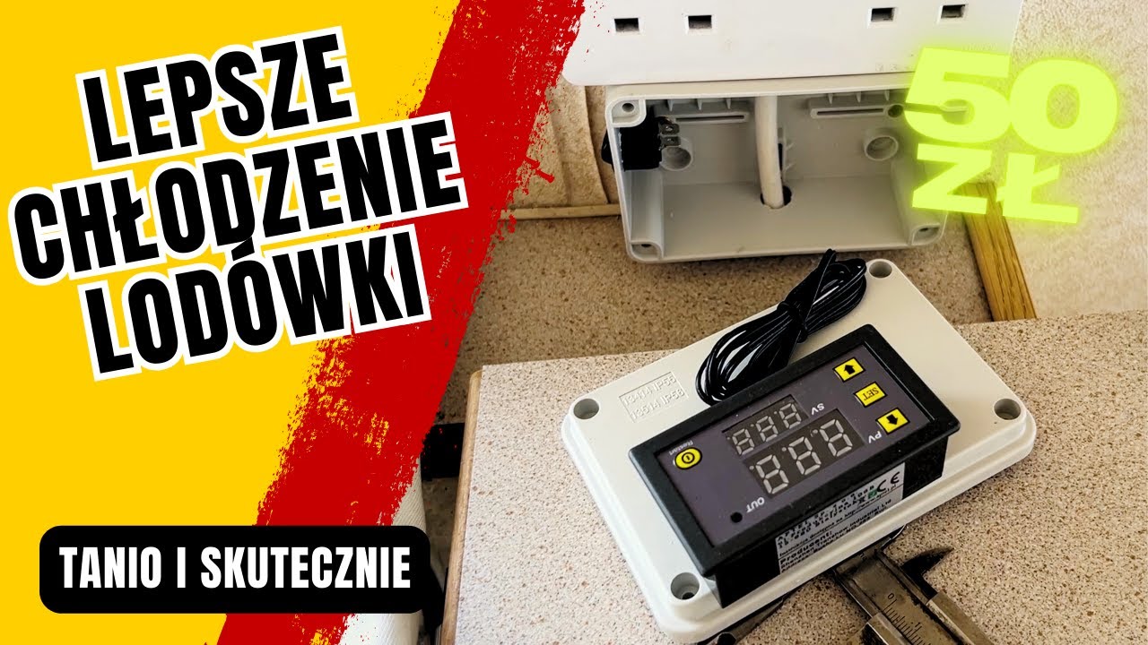 Lepsze chłodzenie lodówki w kamperze/przyczepie – montaż wentylatorów i czujnika temperatury #013