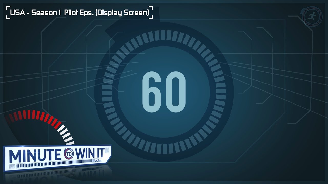 Minute to Win It US - Season 1 Pilot Episodes (On-Screen Timer) || M2WI - Every Second Counts