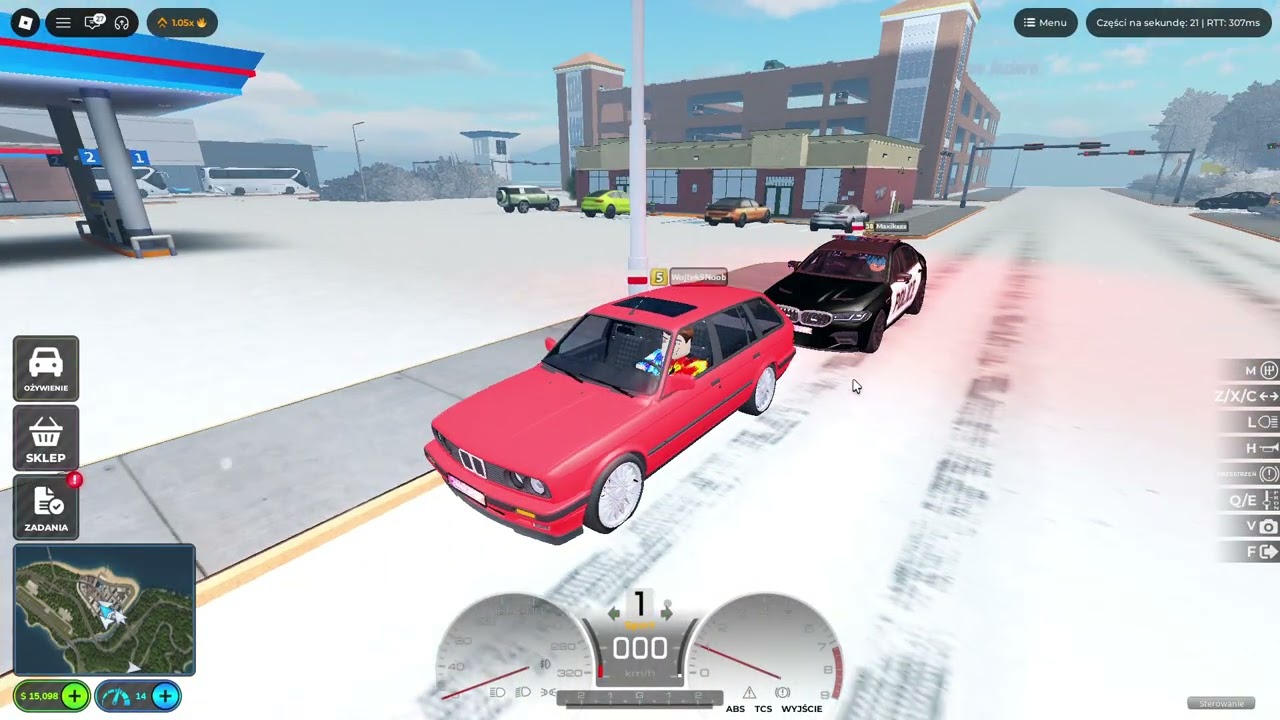 Uciekam i driftuje przed @maxikazz4588