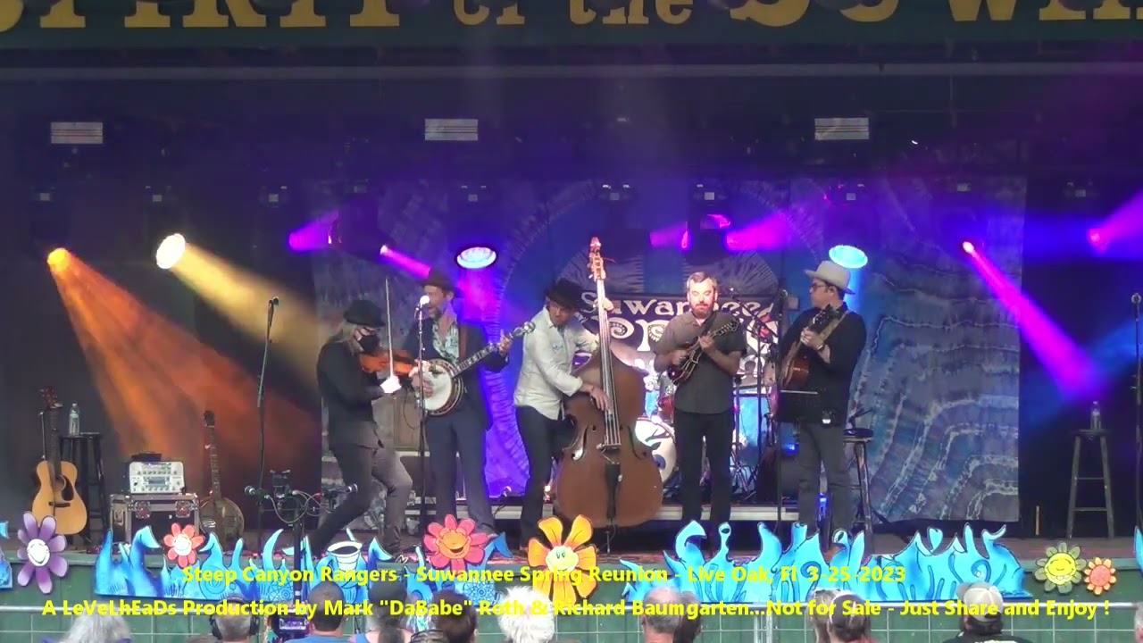 Steep Canyon Rangers - Suwannee Spring Reunion - Live Oak, Fl  3- 25- 2023