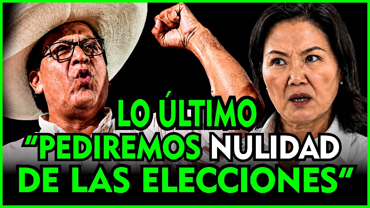 BOMBAZO! 😱 &iexcl;ROBERTO S&Aacute;NCHEZ PIDE NULIDAD DE LAS ELEcciones Y CONVOCA MOVILIZACIONES!