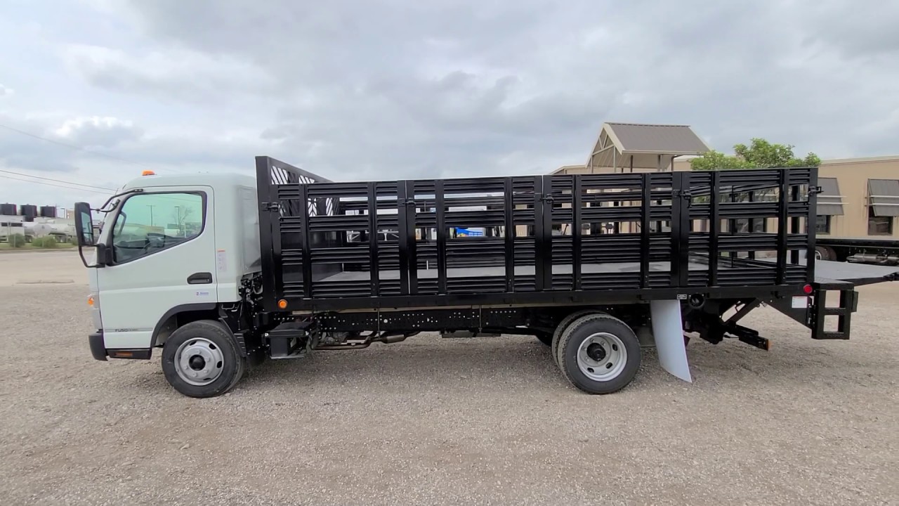 2020 MITSUBISHI FUSO FE 160 W/ 16 FT CADET FLATBED AND LIFT GATE