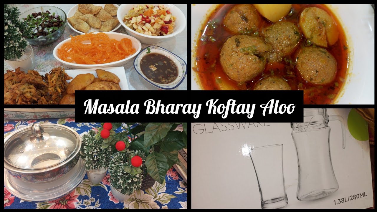 Masala Bharay Koftay Aloo Recipe l How To Make Koftay Aloo Curry l By Farzana Ka Dastarkhwan 🌿