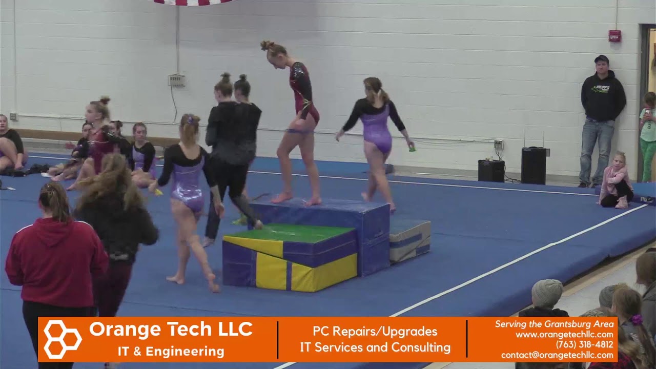 Menomonie @ Grantsburg High School Gymnastics