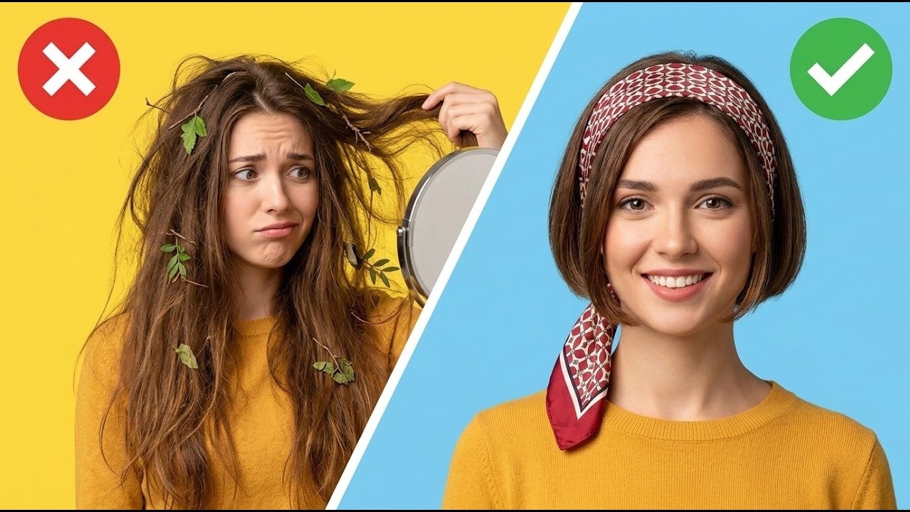 DES IDÉES DE GÉNIE POUR TES CHEVEUX || Problèmes Capillaires et Situations Rigolotes par 123 GO!