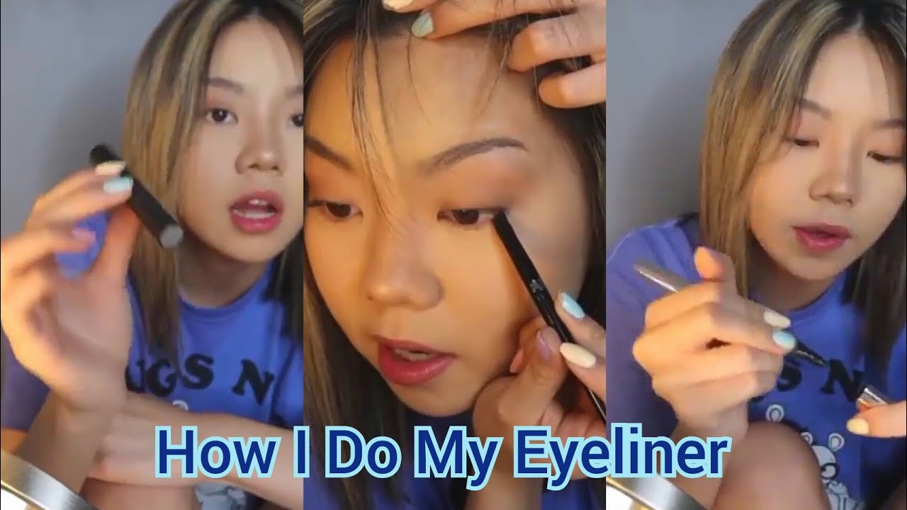 Bailey Sok - How I Do My Eyeliner.