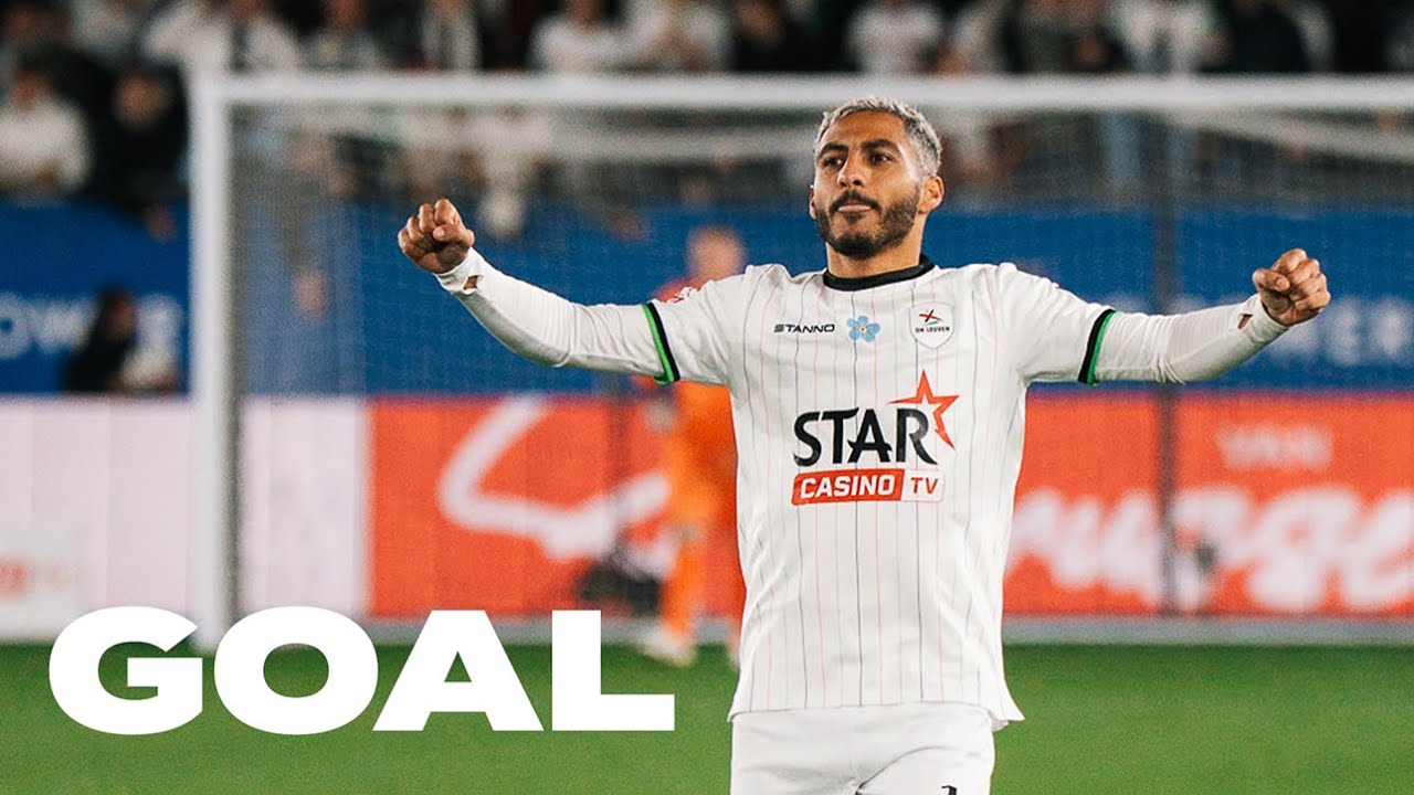 GOAL! Youssef Maziz maakt de 1 - 1 tegen RSC Anderlecht