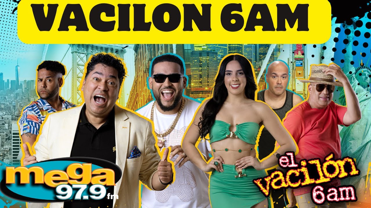Mega 97.9 El Vacilón de la Mañana EN VIVO MARTES 08/05/25