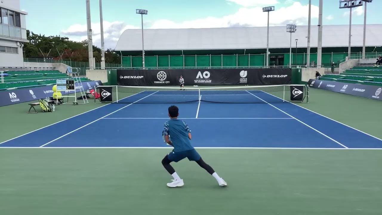 Ren Matsumura vs M Alfadu Sumirat【2026 DUNLOP ROAD TO THE AUSTRALIAN OPEN JUNIOR CHAMPIONSHIP】