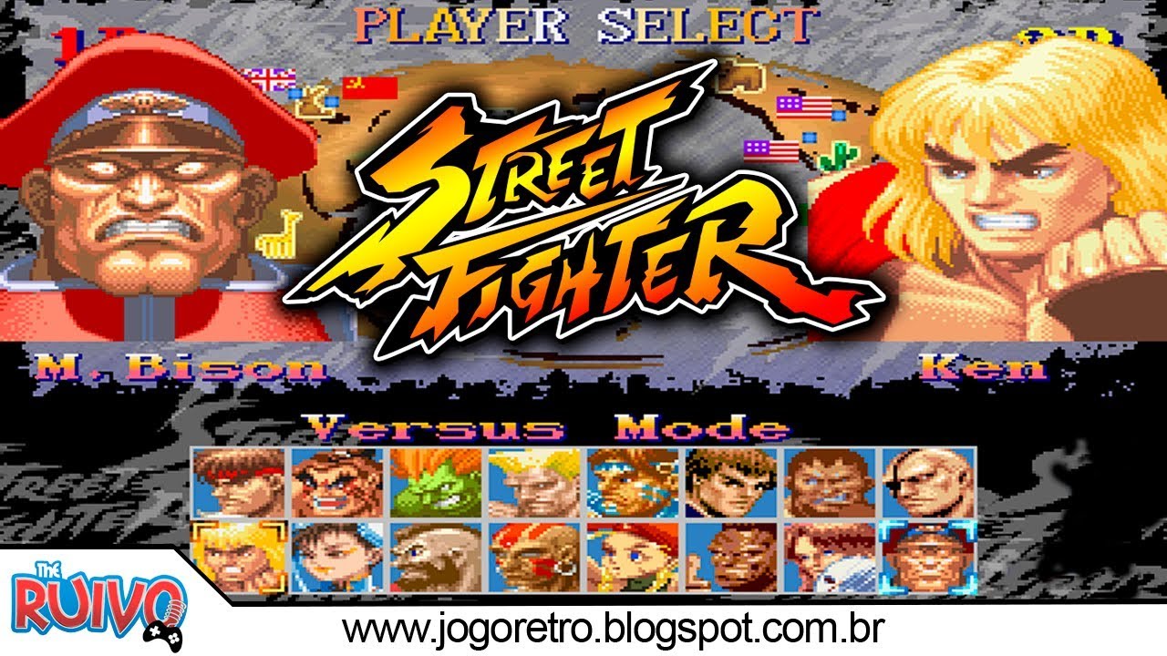 Street Fighter II Remastered UPDATE (SNK Style) MUGEN 2018
