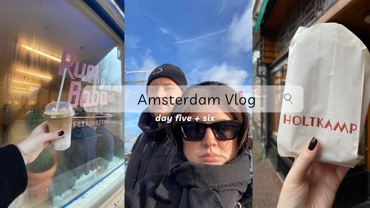 Amsterdam Trip 2023 | Day Five + Six | best vegan breakfast, all you can eat sushi & flying home 😭