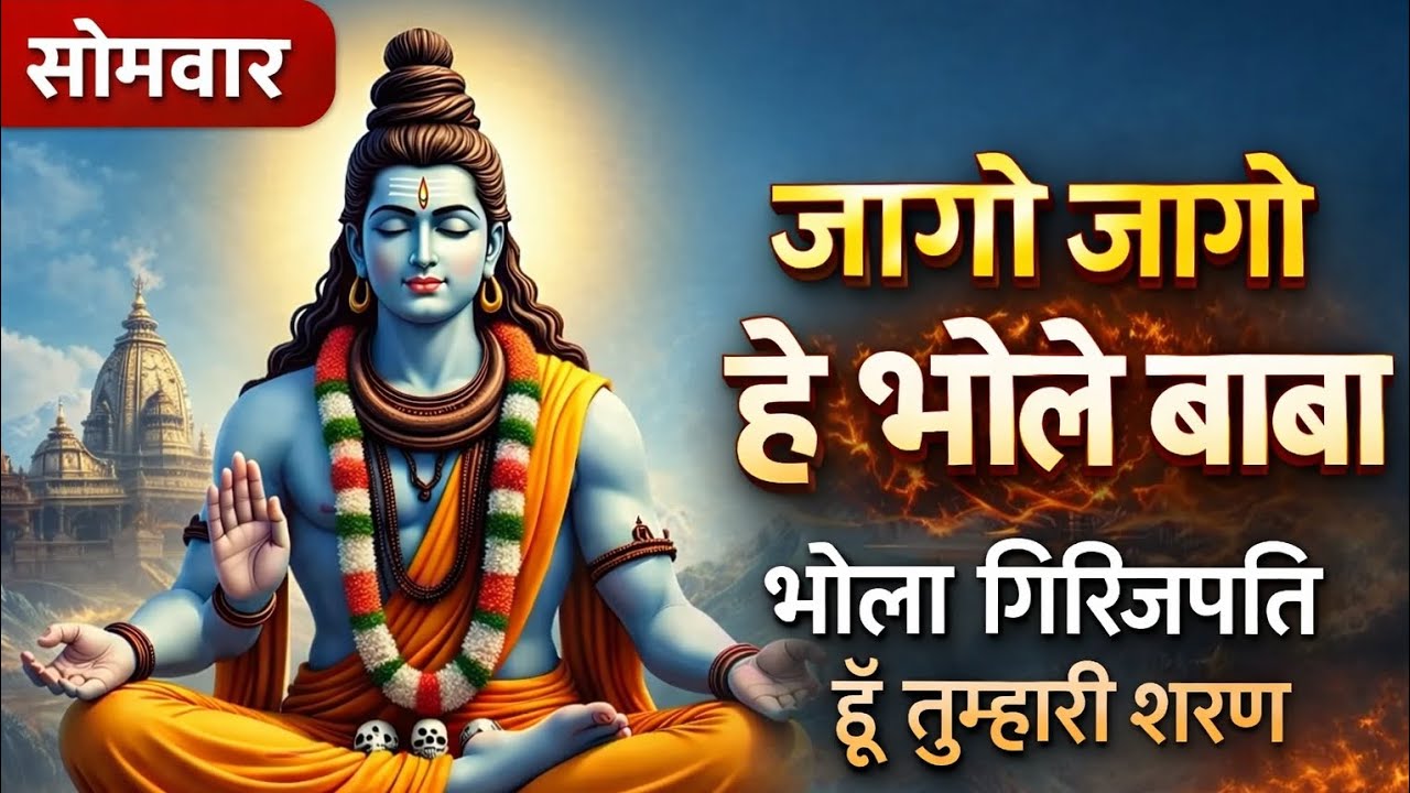 सोमवार: Jaago Jaago Hey Bhole Baba, Shiv Bhajan,भोले गिरिजापति Bhole Girijapati Hun Tumhari Sharan